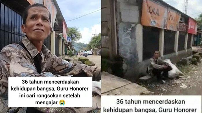 36 Tahun Ngajar, Guru Honorer Cari Rongsokan Imbas Gaji Kecil, Kini Dapat Bantuan Usai Viral