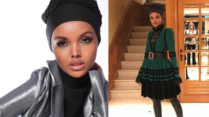 9 Potret Halima Aden, Model Pertama di Majalah Vogue Inggris yang Berhijab