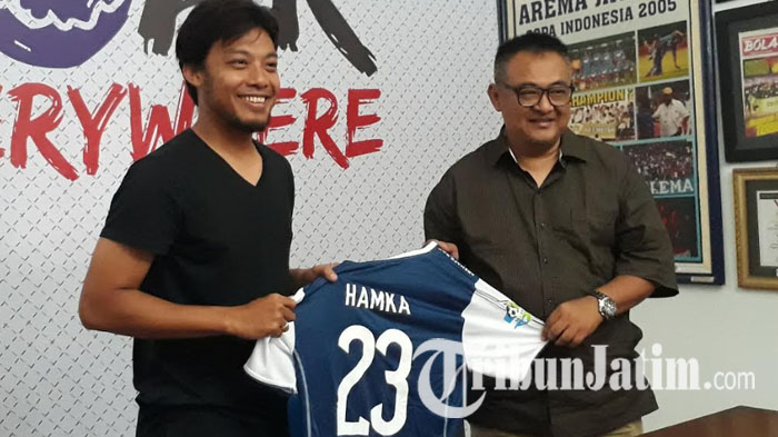 Kini Gabung Arema FC, Hamka Hamzah Ungkap Selalu Ingin Pulang ke Malang