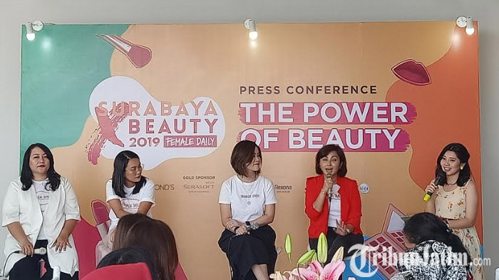 Female Daily Targetkan Pengunjung Surabaya X Beauty di Tunjungan Plaza Tembus 10 Ribu Orang