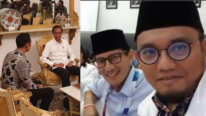 HASIL Pertemuan AHY-Jokowi: Sandiaga Uno & BPN Bereaksi, Dahnil Anzar: Ada Upaya Memecah-belah