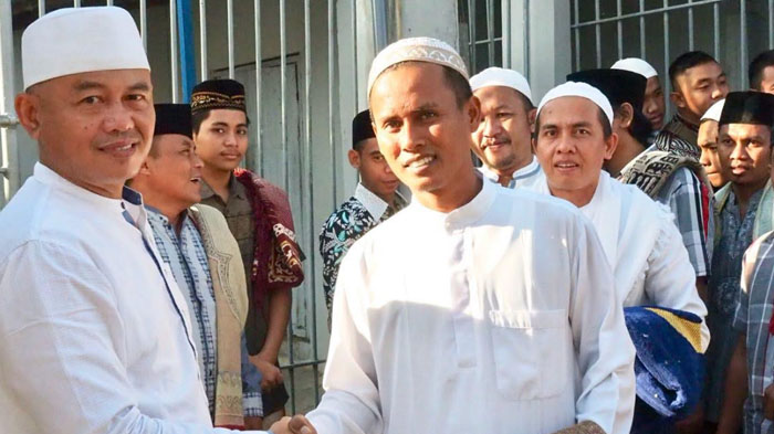Idul Fitri Untuk Semua Umat Islam, Ratusan Napi Lapas Pamekasan Dapat Remisi Usai Salat Id