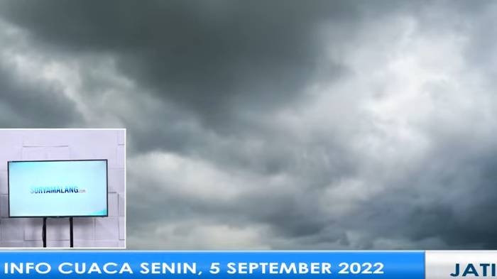 Cuaca Jatim Hari Ini Senin, 5 September 2022: Banyuwangi Hujan Ringan, Surabaya akan Cerah Berawan