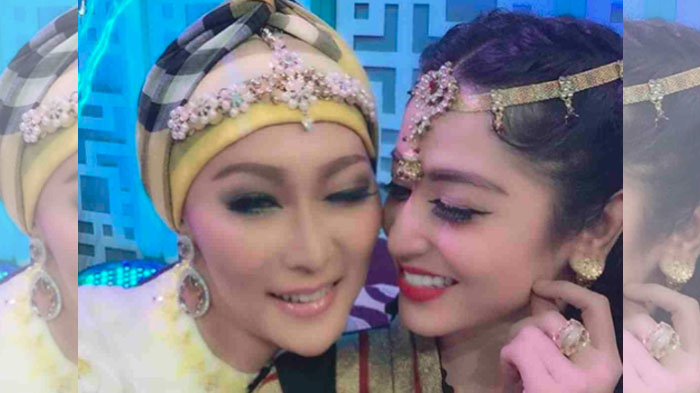 Diposting Inul Daratista, Bagian Atas Tubuh Dewi Perssik Mendadak Besar, Netizen: Ngeditnya Parah