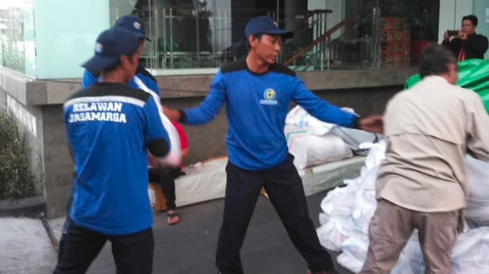 Jasa Marga Beri Bantuan Total Rp 322,5 Juta untuk Korban Gempa di Lombok NTB