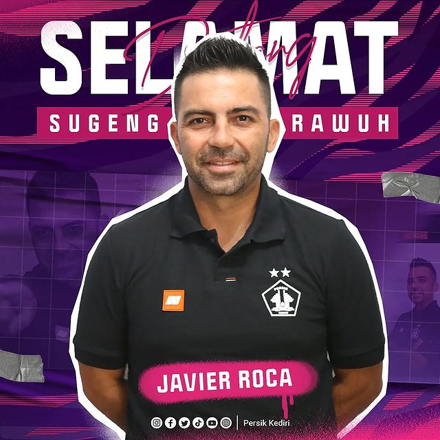 Pelatih Anyar Persik Javier Roca Puji Kualitas Pemain Lokal Kediri