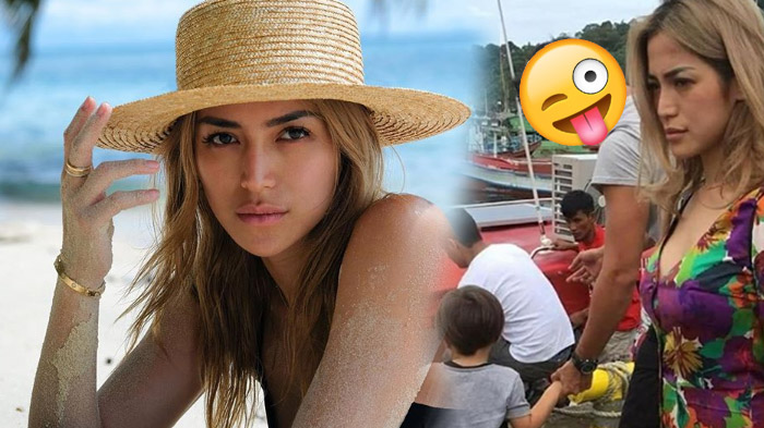Liburan, Jessica Iskandar Akrab dengan Bule Ganteng, Buat Netizen Berdoa 'Jangan Hamil Lagi Ya'