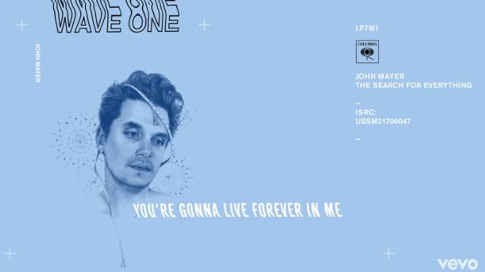 Chord 'You're Gonna Live Forever in Me' John Mayer, Viral di TikTok: I Guarantee, It's Your Destiny