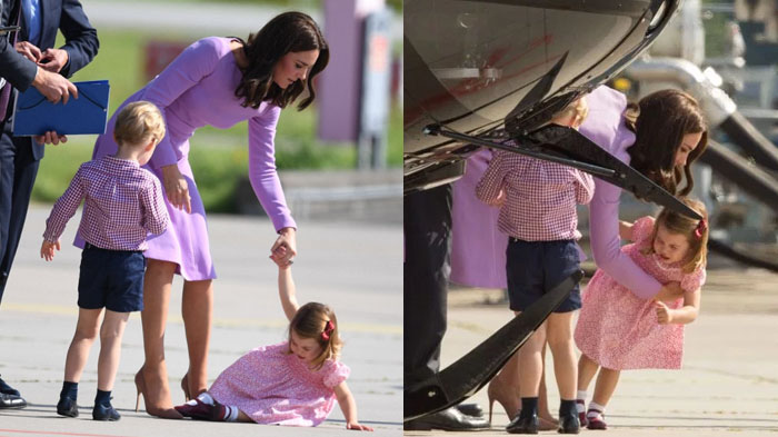 Putri Charlotte Anak Kate Middleton dan Pangeran William Ngambek, Perhatikan Reaksi Orangtuanya