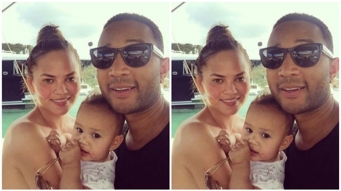 Liburan ke Bali, Istri John Legend Panik Sambil Gendong Anak Saat Rasakan Gempa Lombok