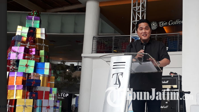 Pesan Erick Thohir untuk Millennial Jatim di Hari Anti Korupsi Internasional