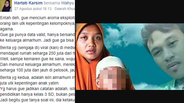 Publik Tak Banyak Tahu, Akun Ini Beberkan Kondisi Mencengangkan Istri Zoya Usai Suaminya Dibakar