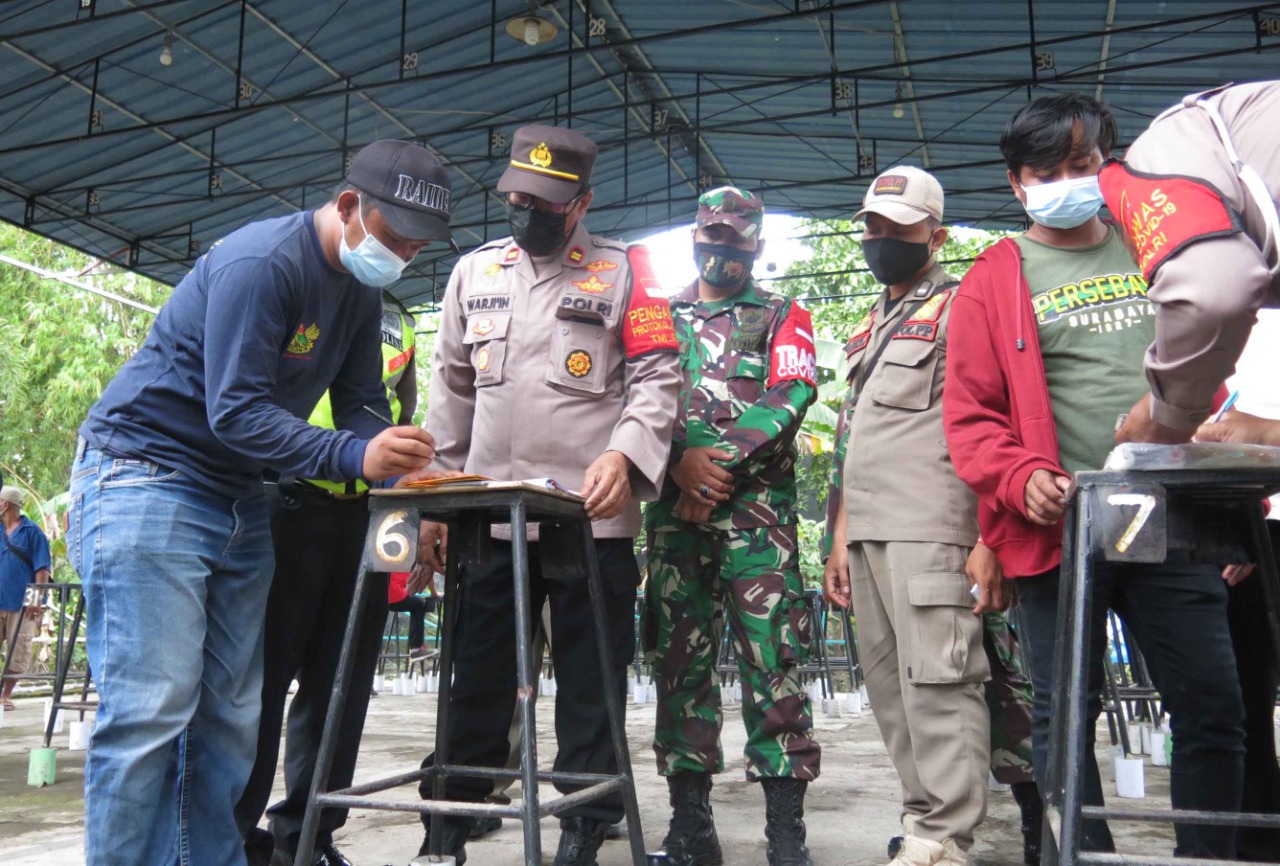 Polisi Bubarkan Kontes Burung di Sidoarjo karena Langgar Protokol Kesehatan dan Tanpa Izin