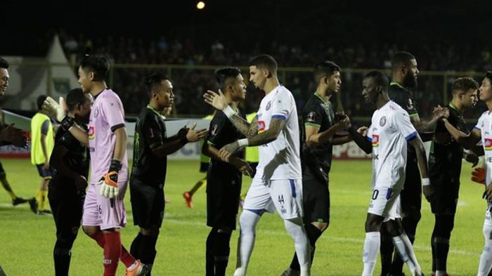 Hasil Kalteng Putra Vs Arema FC, Menang 3-0, Singo Edan Amankan Tiket Final Piala Presiden 2019