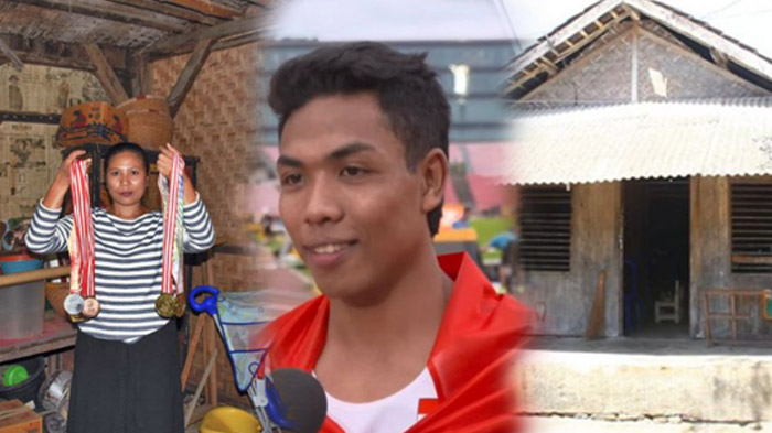 10 Hal Tentang Kehidupan Lalu Muhammad Zohri Sang Juara Dunia, Latihan Tanpa Sepatu & Tak Menuntut