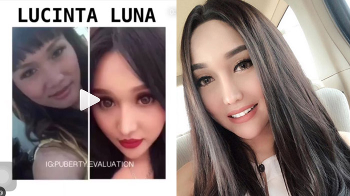 Beredar Video Evolusi Lucinta Luna Sejak Masa Lalu, Akun Ini Jadi Ramai Komentar Soal Hasil Oplasnya
