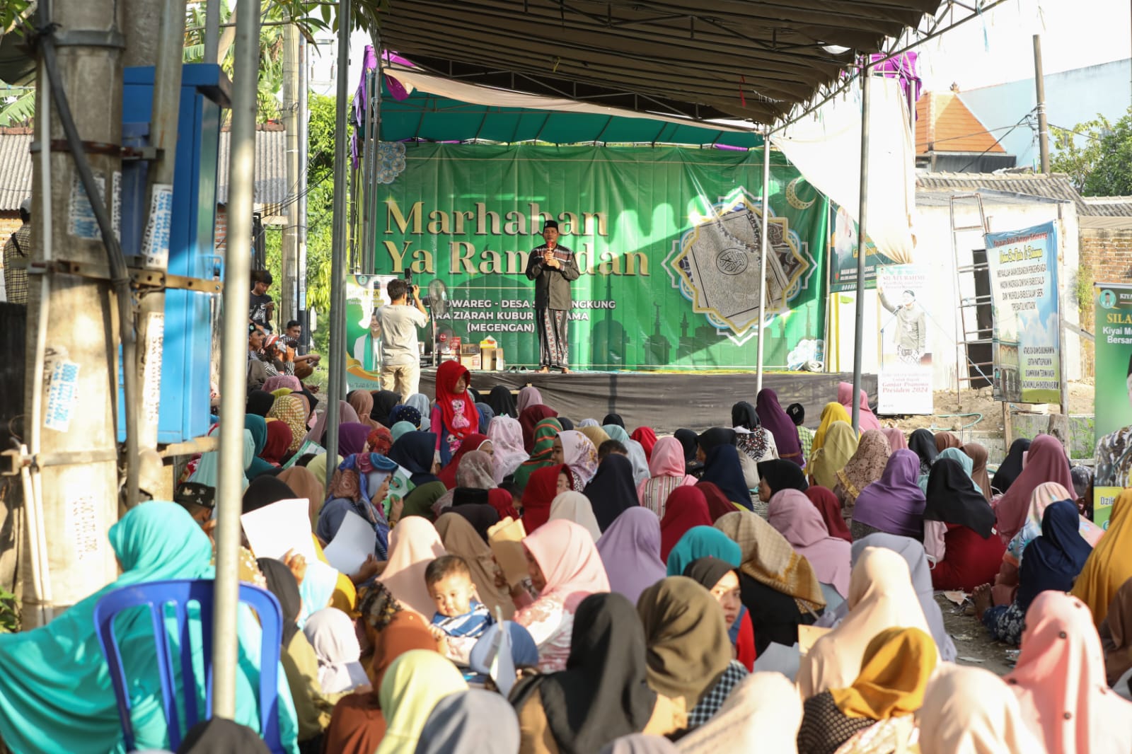 Makam Mbah Buyut Sidowareg Gresik Ramai Jelang Ramadan, Ada Ziarah hingga Doa Bersama