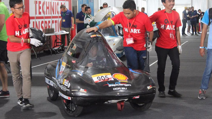 Sukses Tempuh 336 Km Per Liter, Tim Sapuangin ITS Surabaya Siap Melenggang ke Grand Final DWC London