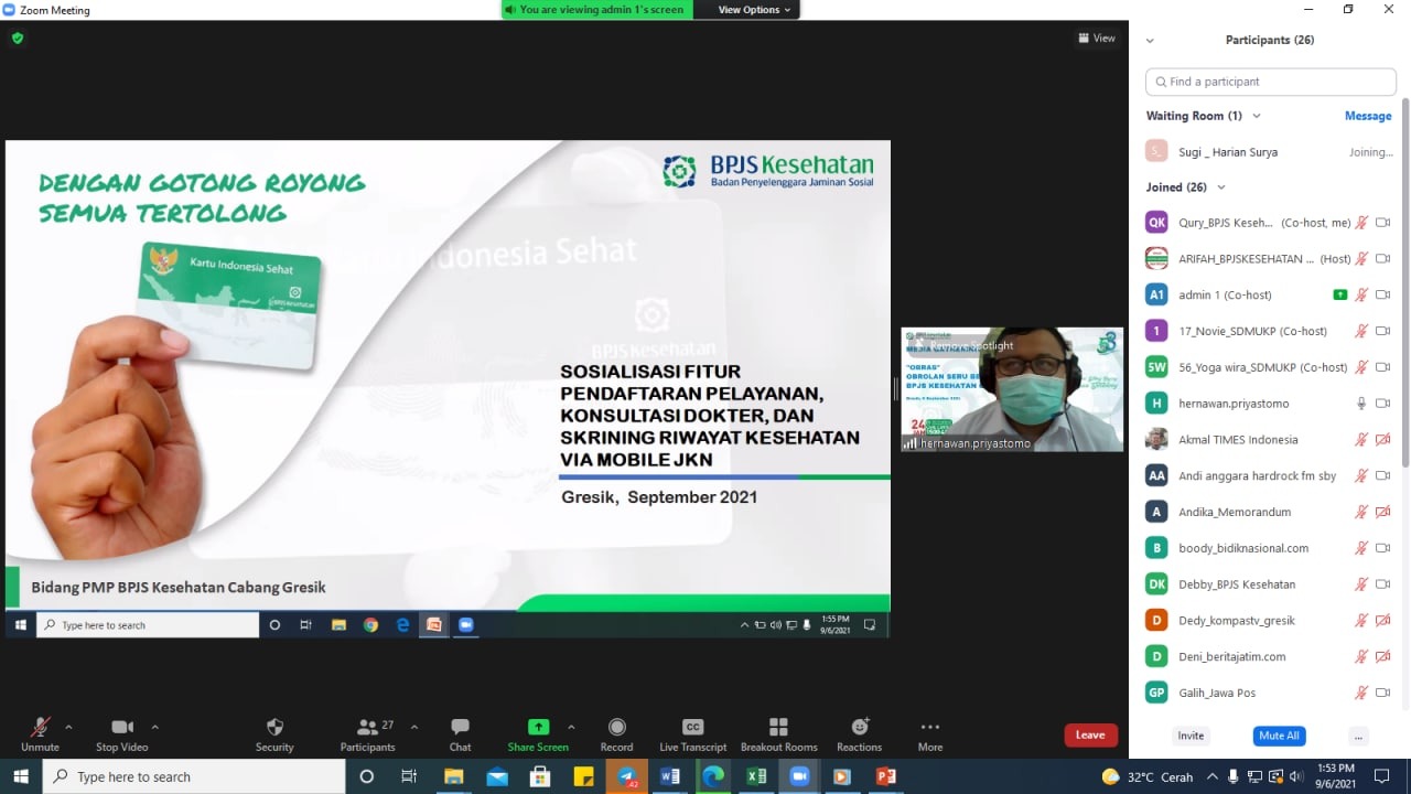 Tingkatkan Pelayanan di Masa Pandemi Covid-19, BPJS Kesehatan Optimalkan Pelayanan Mobile JKN