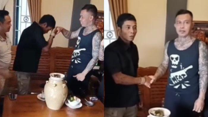 Akhiri Cekcok, Panglima Pajaji Minta Maaf Langsung ke Panglima Jilah & Jabat Tangan: Abang Saya