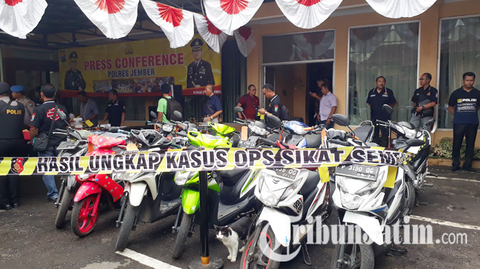Biasa Beroperasi di Jember, 15 Orang Begal Dilumpuhkan dan Dibuat Keok Oleh Polisi