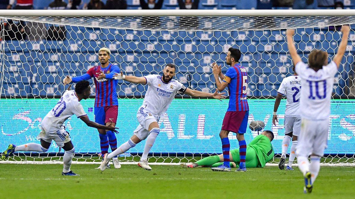 Hasil Barcelona Vs Madrid - Hujan 5 Gol, Los Blancos Bungkam Blaugrana di Extra Time