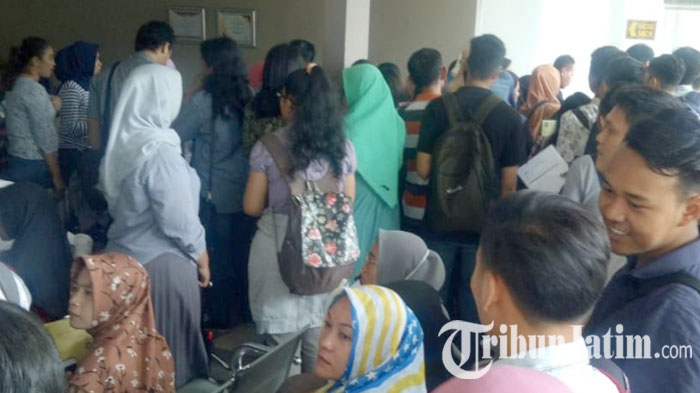 Seleksi Penerimaan CPNS 2019, Pemohon SKCK di Polrestabes Surabaya Membludak, Naik 100 Persen Lebih