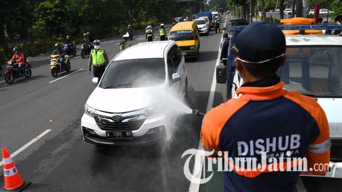 Daftar 6 Lokasi Check Point Cegah Corona di Malang, Kendaraan Pendatang Akan Disemprot Disinfektan
