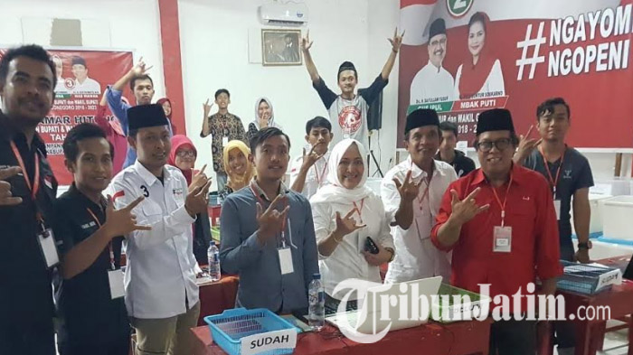 Lawan Istri Kang Yoto, Calon PDIP dan PKB Menangi Pilkada Bojonegoro Versi Hitung Cepat