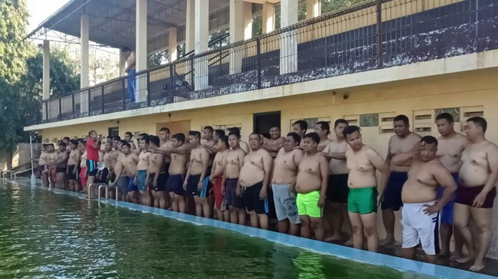 50 Polisi Tambun dari Jatim Harus Ikut Program Fisik di SPN Mojokerto, Demi Tubuh Atletis & Bugar