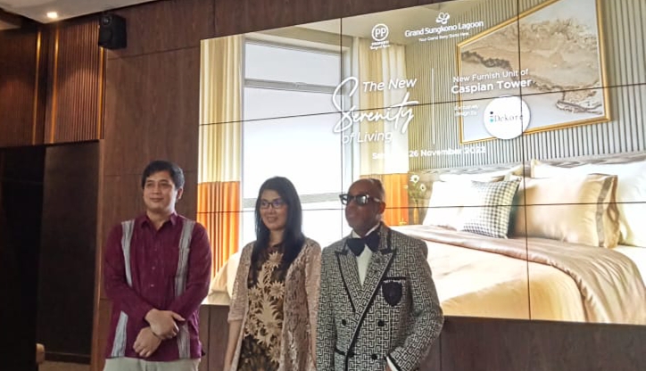Bareng Grand Sungkono Lagoon, iDekore Resmi Luncurkan New Furnish Unit Siap Huni di Tower Caspian