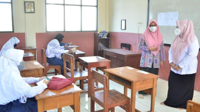 Gresik Mulai PTM, Dispendik Siapkan Gejos untuk Isolasi Siswa yang Terpapar Covid-19 di Sekolah