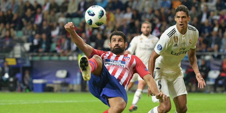 Cetak Gol pada Menit Pertama ke Gawang Real Madrid, Diego Costa Pecahkan Rekor di Piala Super Eropa