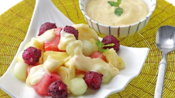 Resep dan Cara Membuat Salad Buah Saus Jeruk, Rasanya Manis Asam Segar, Takjil Cocok untuk Menu Diet