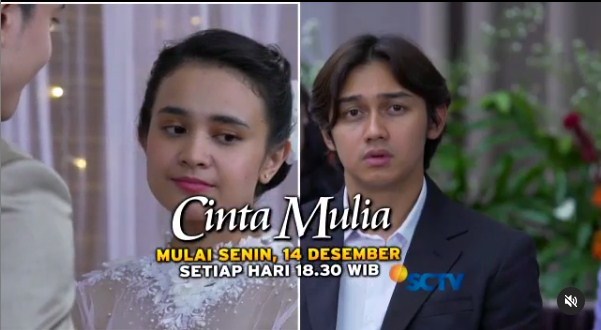 Sinopsis 'Cinta Mulia' SCTV, Tayang Perdana 14 Desember 18.30 WIB, Dilengkapi Profil-Biodata Pemain