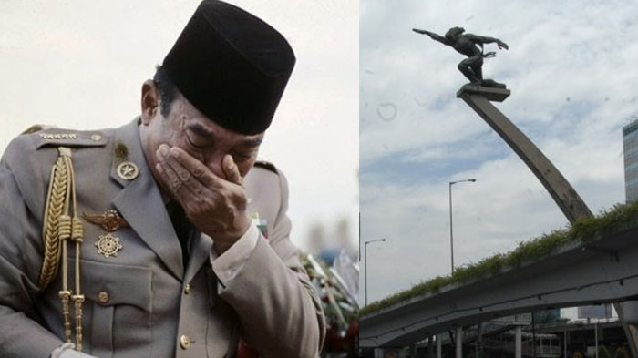 Terbongkar Sosok yang Jadi Model Patung Pancoran, Diusulkan Langsung Oleh Soekarno karena 1 Alasan
