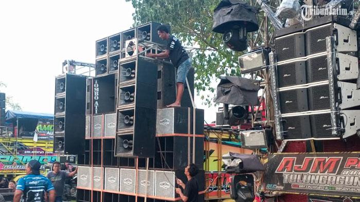 Dipantau Kapolres, 18 Truk Sound Horeg  di Tulungagung Dibongkar, Perangkat Salahi Aturan