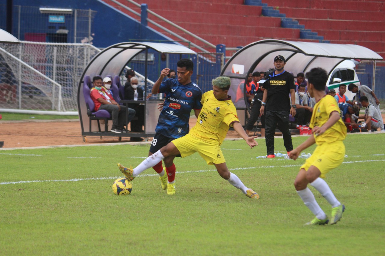 Raih Kemenangan 1-0 Atas Persekam Metro FC, Persedikab Pimpin Klasemen Sementara Liga 3 2021 Grup A