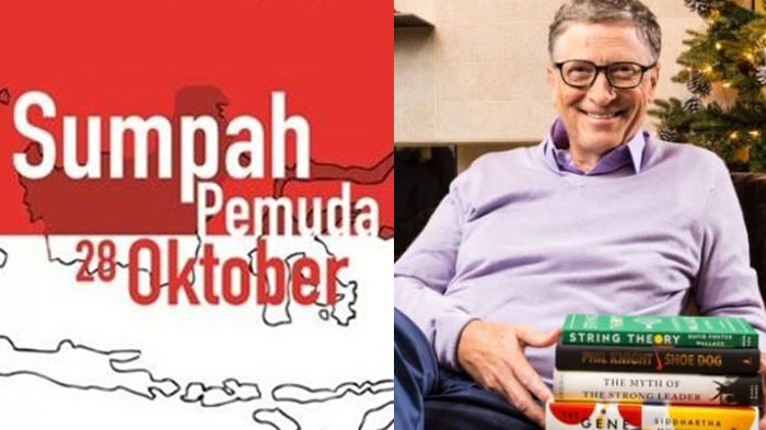 Hari Sumpah Pemuda, 5 Tokoh Ini Lahir Tanggal 28 Oktober, Ada Bill Gates hingga Ganjar Pranowo