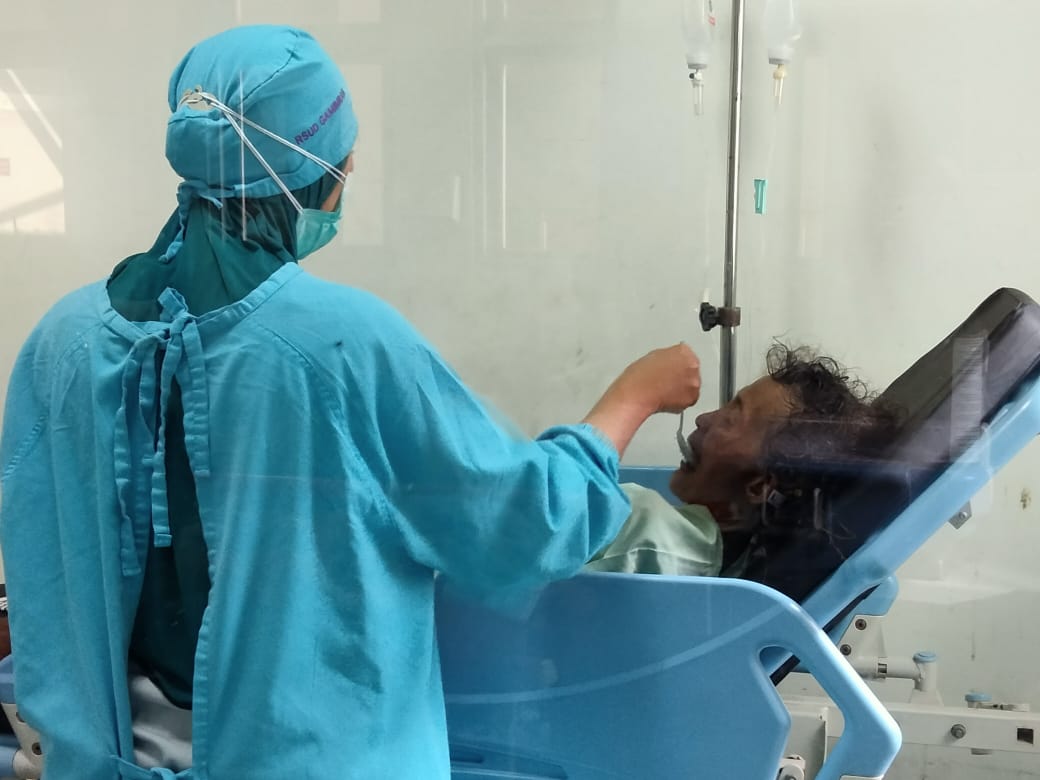 Pasien Covid-19 di Kediri Membeludak Setiap Hari, Tenaga Kesehatan Mulai Kelelahan