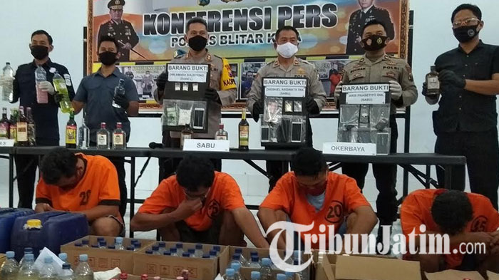 Tertangkap 7 Pengedar Narkoba Jaringan Lapas di Blitar dalam Seminggu, Modus Transaksi via HP-Ranjau