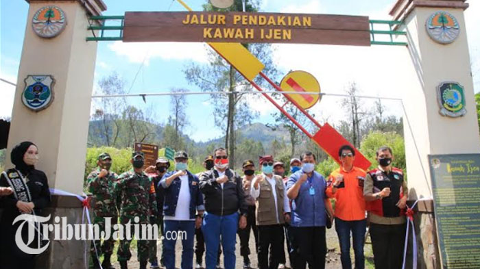 TWA Kawah Gunung Ijen Resmi Kembali Dibuka, Simulasi New Normal: Per Hari Dibatasi 225 Wisatasan