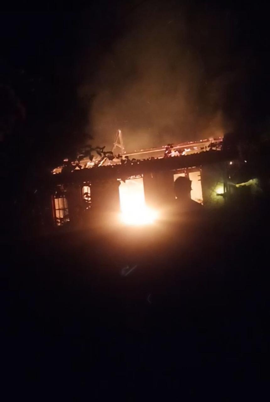 Petaka Acara Kenduri di Blitar, Warga Semburat saat Lagi Kirim Doa, Kondisi Rumah Ludes Terbakar