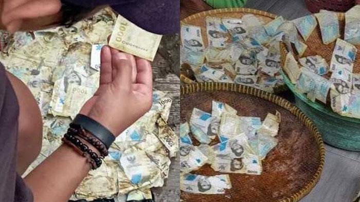 Warga Rebutan Uang Rp1000 yang Keluar dari Saluran Air, Videonya Viral, Sekdes: Ada yang Berlumpur