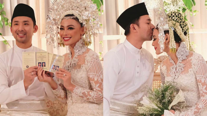 Whulandary Menikah dengan Mantan Raline Shah, Cara Jalan Sang Suami ke Pelaminan Diejek Netizen