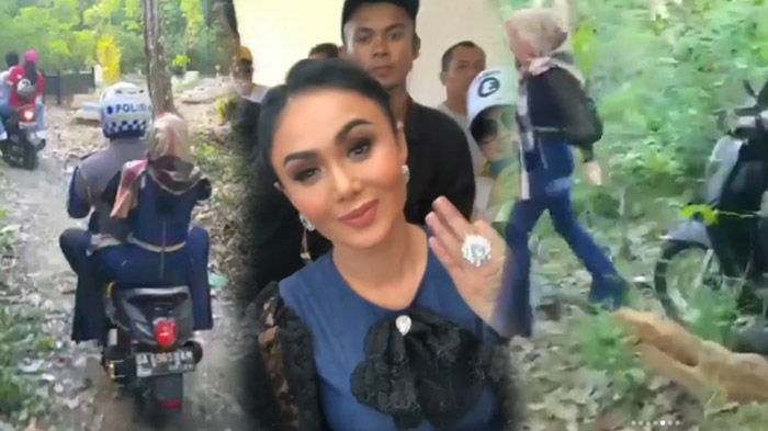 Manggung di Pedalaman, Yuni Shara Lewati Hutan hingga Kuburan, Videonya Viral Komentar 'Diva Sejati'