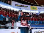 Keren, Kasadwana Curva Sud Hadirkan Naga Merah di DBL Arena