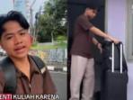 Kisah Ridho Terpaksa Berhenti Kuliah karena Tak Punya Biaya, Kerja Paruh Waktu Tak Bisa Mencukupi