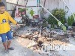 Kecelakaan di Blitar, Gapura Gang Roboh Disasak Truk, Diduga Sopir Mengantuk