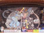Koreo Mitologi Jepang Raijin dan Fujin Dibentangkan Siji Mania di DBL Surabaya